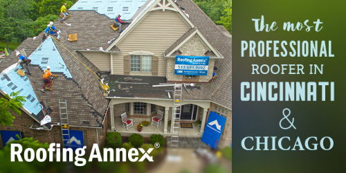 professional roofers vs frauds in Cincinnati